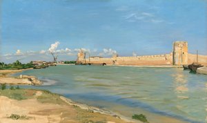 De vestlige volde ved Aigues-Mortes, 1867.