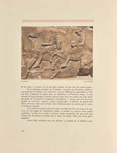 Parthenon. Vestlig frise af Frédéric Boissonnas