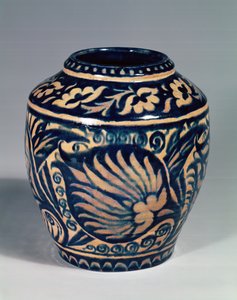 Vase fra Bushey Heath Pottery af Fred Passenger