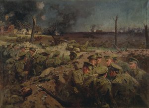 The 4th Suffolks ved Neuve Chapelle den 11. marts 1915