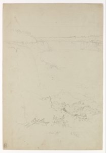 Niagara Falls fra den amerikanske side af Frederic Edwin Church