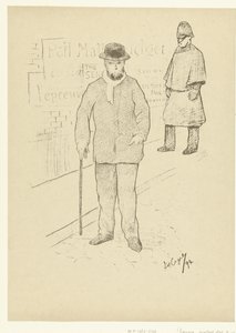Portret van dichter Paul Verlaine i London Paul Verlaine i London The Trial (serietitel)