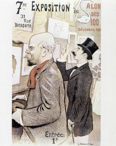 Verlaine - plakat for malersalonen, omkring 1894.