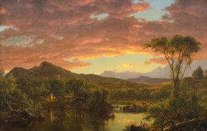Et hjem på landet af Frederic Edwin Church
