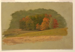 Efterårslandskab af Frederic Edwin Church