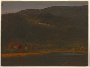 Efterårslandskab af Frederic Edwin Church