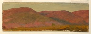 Efterårslandskab, Hudson Valley af Frederic Edwin Church
