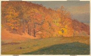 Efterårsskov af Frederic Edwin Church