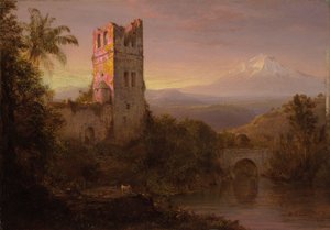 Vulkanen Chimborazo af Frederic Edwin Church