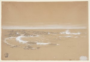Kystlinje, Grand Manan, Canada af Frederic Edwin Church