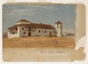 Colombia, Baranquilla Kirke af Frederic Edwin Church