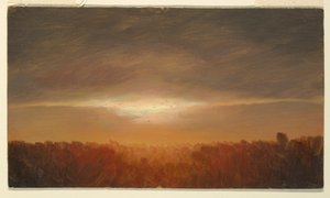 Tegning, skystudier, 1865 af Frederic Edwin Church