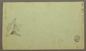 Tegning, Figurstudier, Sejlbåd, Arkitekturstudier, muligvis 1868 af Frederic Edwin Church