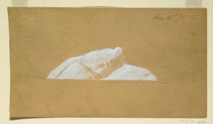 Tegning, Iceberg, Newfoundland, 21. juni 1859 af Frederic Edwin Church