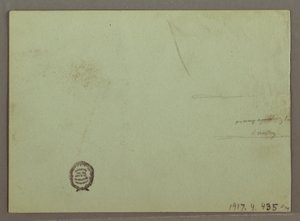 Tegning, Mountainside, april 1869 af Frederic Edwin Church