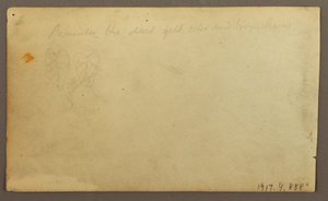 Tegning, Limona-floden nær en landsby, Ecuador eller Colombia; bagside: Blade, 1857 af Frederic Edwin Church
