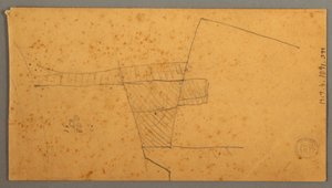 Tegning, Dampskib, himmelstudie, 30. juni 1866 af Frederic Edwin Church