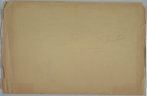 Tegning, dal mellem bjerge, Guanoco, nær Guaranda, Ecuador, 11. juni 1857 af Frederic Edwin Church