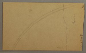 Tegning, Valley, regnbue, muligvis 1865-66 af Frederic Edwin Church