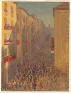 Tegning, Udsigt over Beirut (), 1869 af Frederic Edwin Church