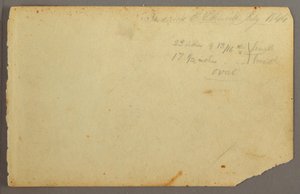 Tegning, Skovlandskab, 1844 af Frederic Edwin Church