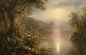 El Rio de Luz (Lysets flod) af Frederic Edwin Church