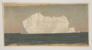Flydende isbjerg af Frederic Edwin Church