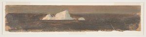 Flydende isbjerge af Frederic Edwin Church