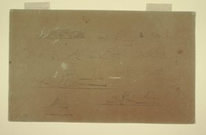 Flydende isbjerge, 13. og 14. juli af Frederic Edwin Church