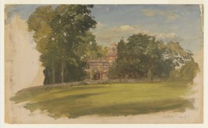 Hus i Hudson, New York af Frederic Edwin Church
