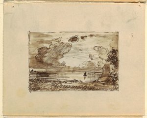 Imaginært landskab af Frederic Edwin Church