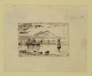 Imaginært landskab af Frederic Edwin Church