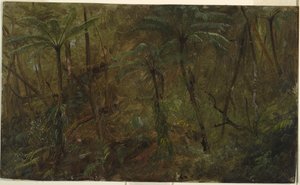 I skoven, Jamaica af Frederic Edwin Church