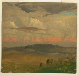 Landskab, Hudson Valley af Frederic Edwin Church