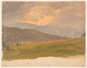 Landskab, Hudson Valley af Frederic Edwin Church