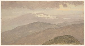 Landskab, Jamaica af Frederic Edwin Church