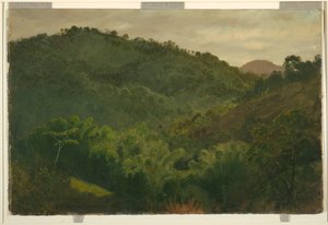 Landskab fra Jamaica af Frederic Edwin Church