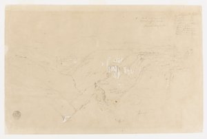 Landskab med Mount Purese, Colombia af Frederic Edwin Church