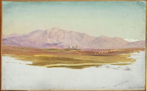 Mount Guinaro, Sabinebjergene, 1869 af Frederic Edwin Church