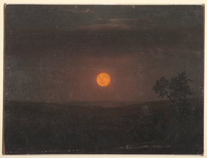 Måneskin af Frederic Edwin Church