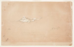 Mount Altar, Ecuador, sho af Frederic Edwin Church