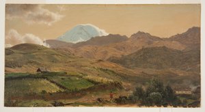 Mount Chimborazo, Ecuador af Frederic Edwin Church
