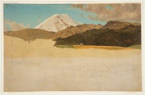 Mount Chimborazo og Guaranda, Ecuador af Frederic Edwin Church