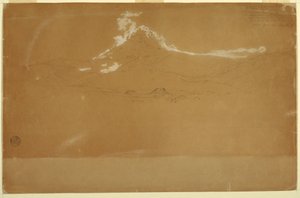 Mount Chimborazo, nær Guanojo og Guaranda, Ecuador af Frederic Edwin Church