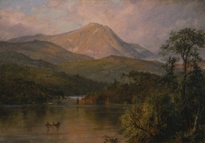 Mount Katahdin, ca. 1856 af Frederic Edwin Church