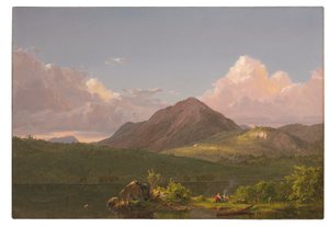 Mount Newport på Mount Desert Island, ca. 1851-53 af Frederic Edwin Church