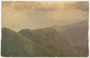 Bjerge i Jamaica af Frederic Edwin Church