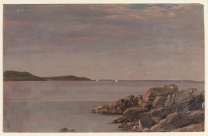 Mt. Desert Island, Maines kyst af Frederic Edwin Church