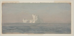 Ud for isbjerget, Newfoundland af Frederic Edwin Church