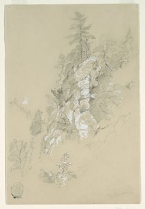 Rocky Hillside, North Carolina af Frederic Edwin Church